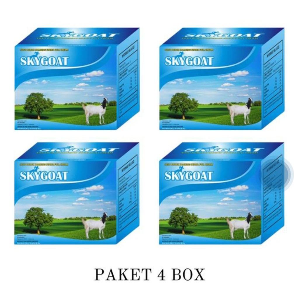 

Skygoat Paket 4 Box Original / Susu Kambing Etawa Skygoat