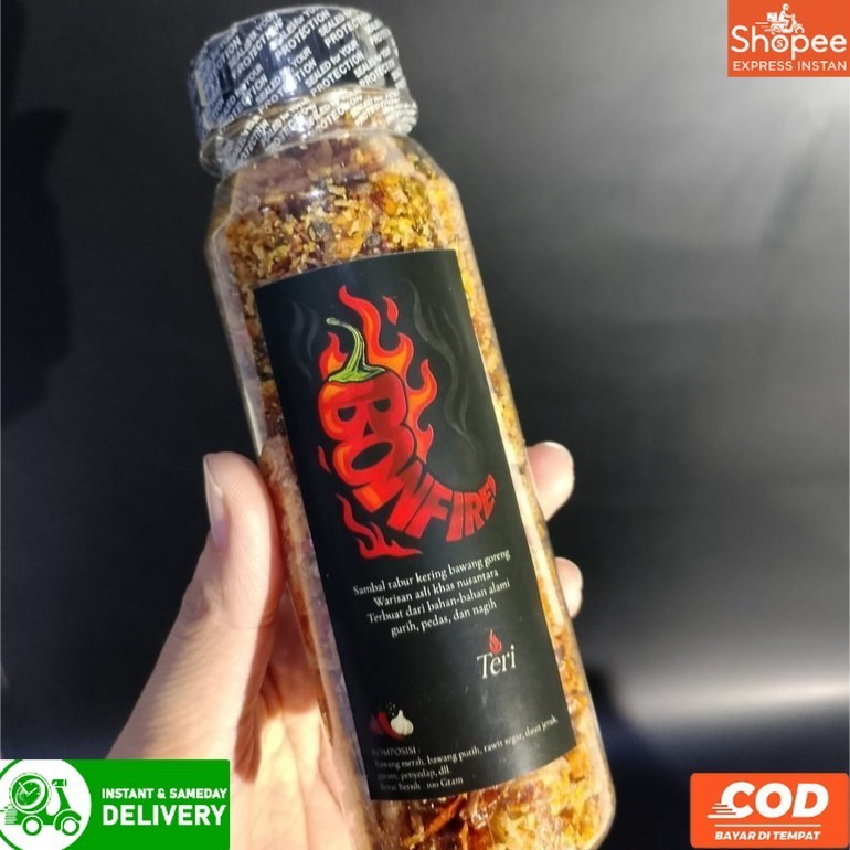 

Rasa Original Sambal Tabur - Sambal Awur Bandung Pilih Varian 1 Botol Kering Pedas Siap Saji 100g