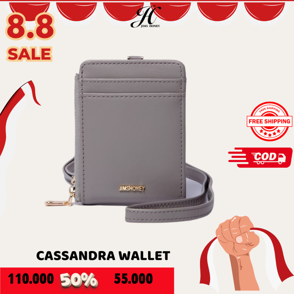 

Cassandra Wallet Dompet Kartu Lanyard JIMSHONEY