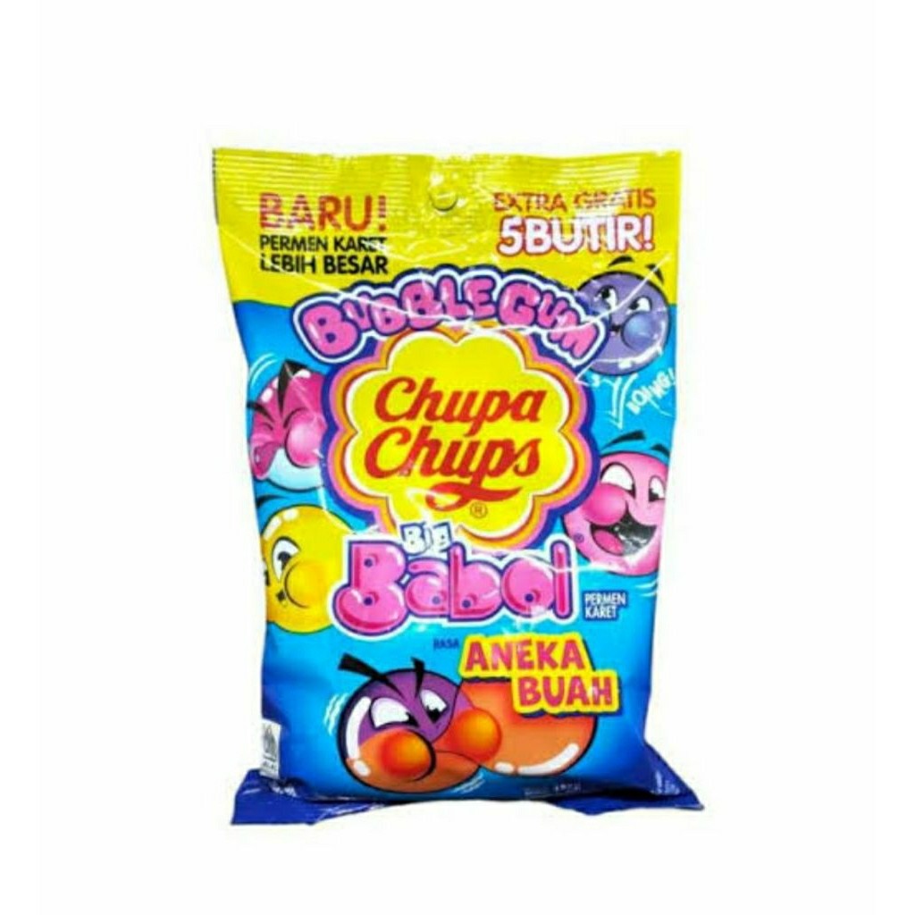 

Chupa Chups Big Babol Aneka Buah ( isi 40 butir )