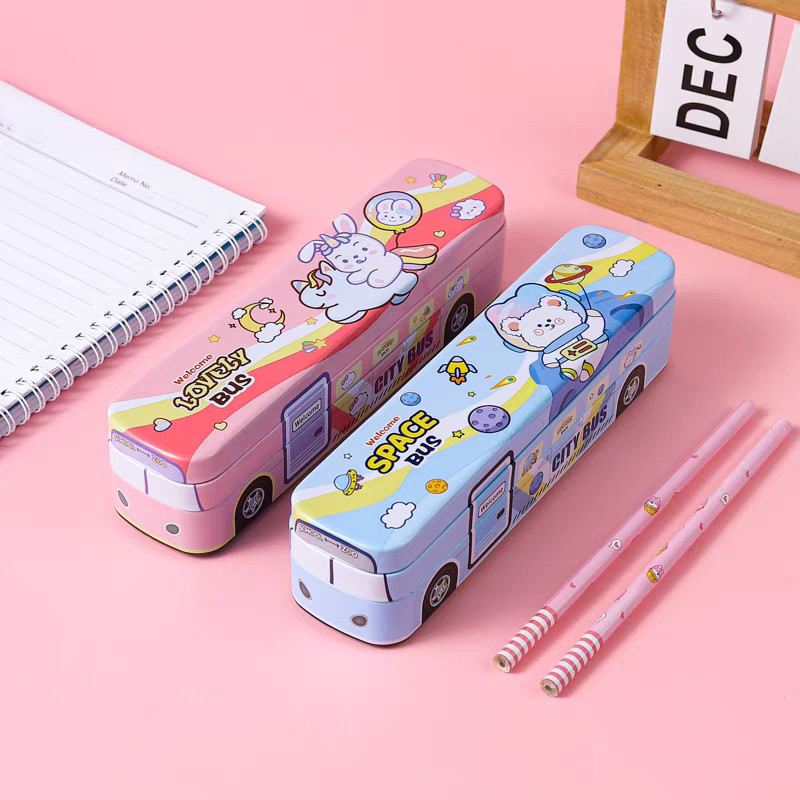 

KOTAK PENSIL MOBIL /COD KOTAK PENSIL CAPYBARA EMPAT PENSIL KALENG 3 SUSUN + RAUTAN BENTUK TAYO