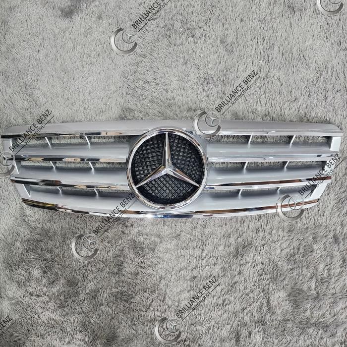 GRILL CL STYLE MERCEDES BENZ W203 C200 C230 C240 2000-2007 GRILLE W203 - SILVER