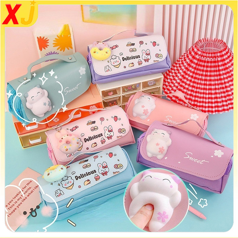 

Tas Pena Dekompresi Kotak Pensil Lucu Berkapasitas Besar Kotak Pena Alat Tulis Siswa Yang Lucu Dan Indah