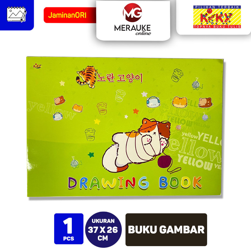 

Buku Gambar KIKY Besar 26 x 36.5 cm (Satuan)