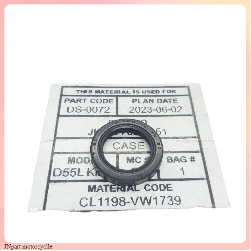 91201-434-003 Seal As Paha Rem Beat Vario 110 125 150 14x20x3.2 KBM