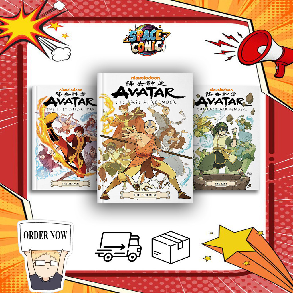 Komik Avatar : The Last Airbender By Bryan Konietzko (English Version)