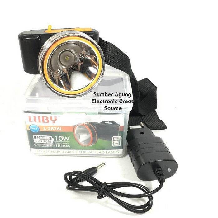 Senter Kepala Luby 2876 10 Watt Waterproof