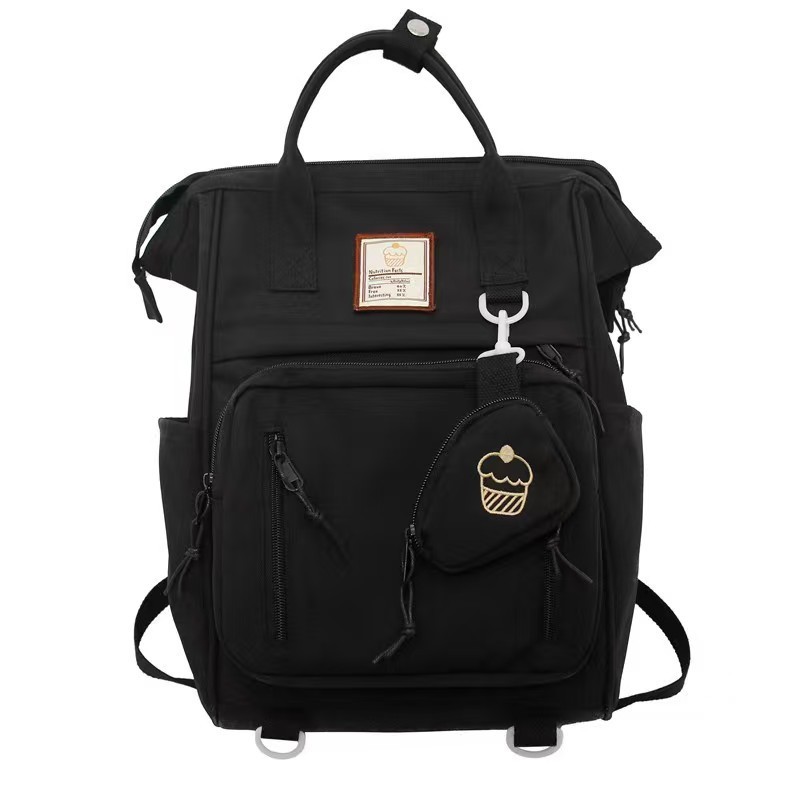 (COD) sastra tas bahu kecil niche tas ransel wanita Import tas sekolah kanvas fashion bag backpack g