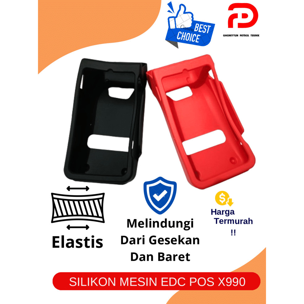 SILIKON CASE MESIN EDC POS VERIFONE X990