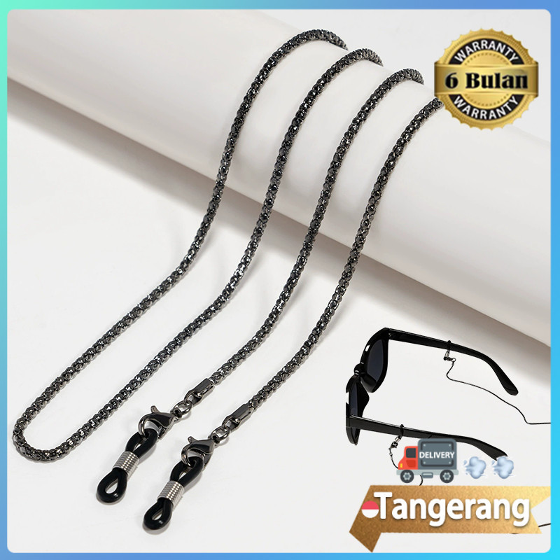 Rantai Kacamata / Strap Masker Rantai / Kalung Masker / Tali Maaker Pria Wanita