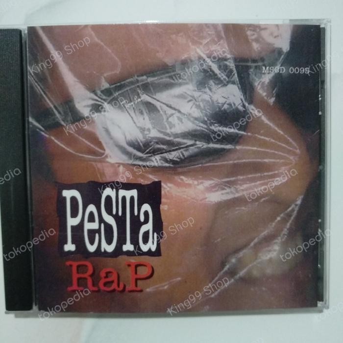 CD pesta rap denada iwa-k saykoji black skin g-tribe black kumuh RARE