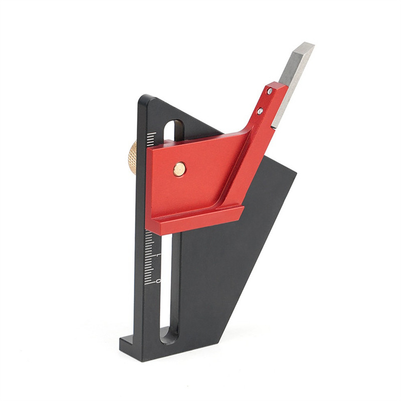 Woodworking 1/2 Centering Rule Table Saw Tenon 1/2 Sawing Tool Solid Height Gauge Woodworking Measur