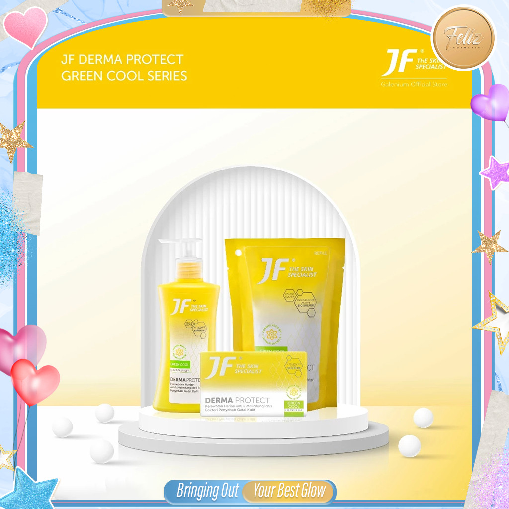* FELIZ * JF SULFUR Derma Protect Green Cool Series