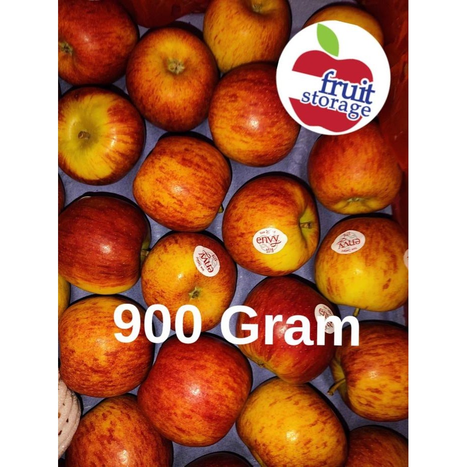 

SALE Buah Apel Envy New Zealand Manis Garing USA NZ - NZ 4 pcs +-900gTERLARIS