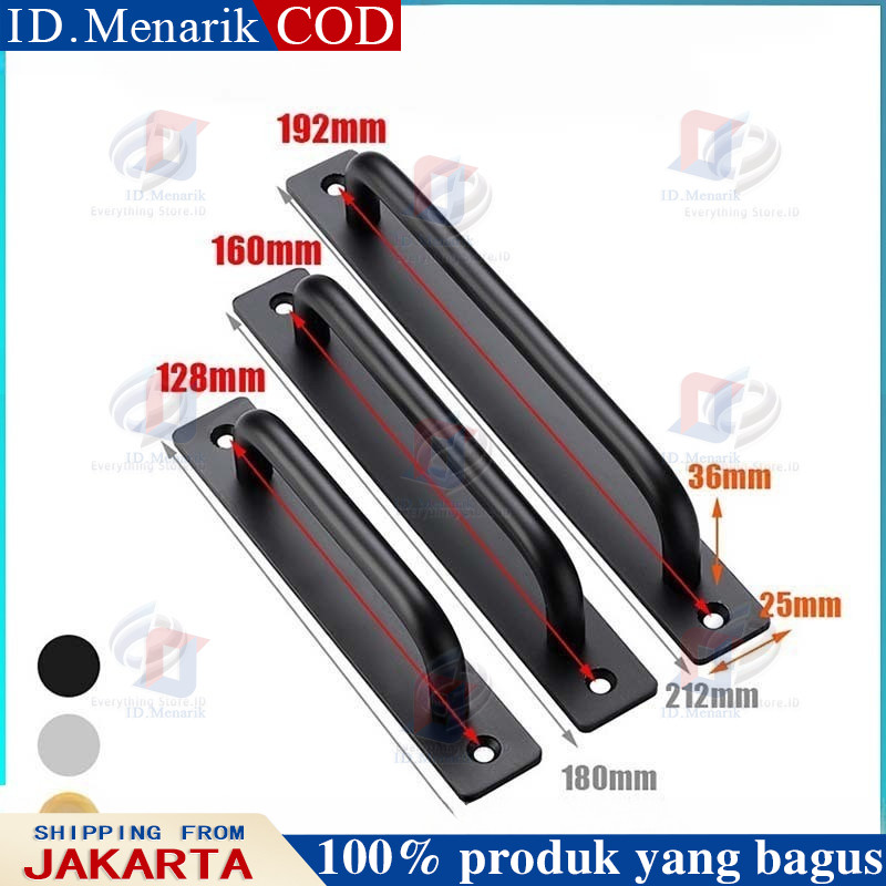 Gagang Pintu Geser Sleding Pull Handle Pintu Pintu Jendela Laci Lemari Alum Alloy Weldom Handle Pint