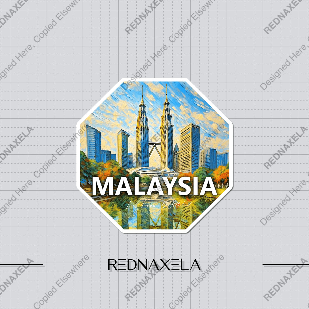 

Stiker Vinyl Country Malaysia 1 Stiker Koper Outdoor Travel Sticker