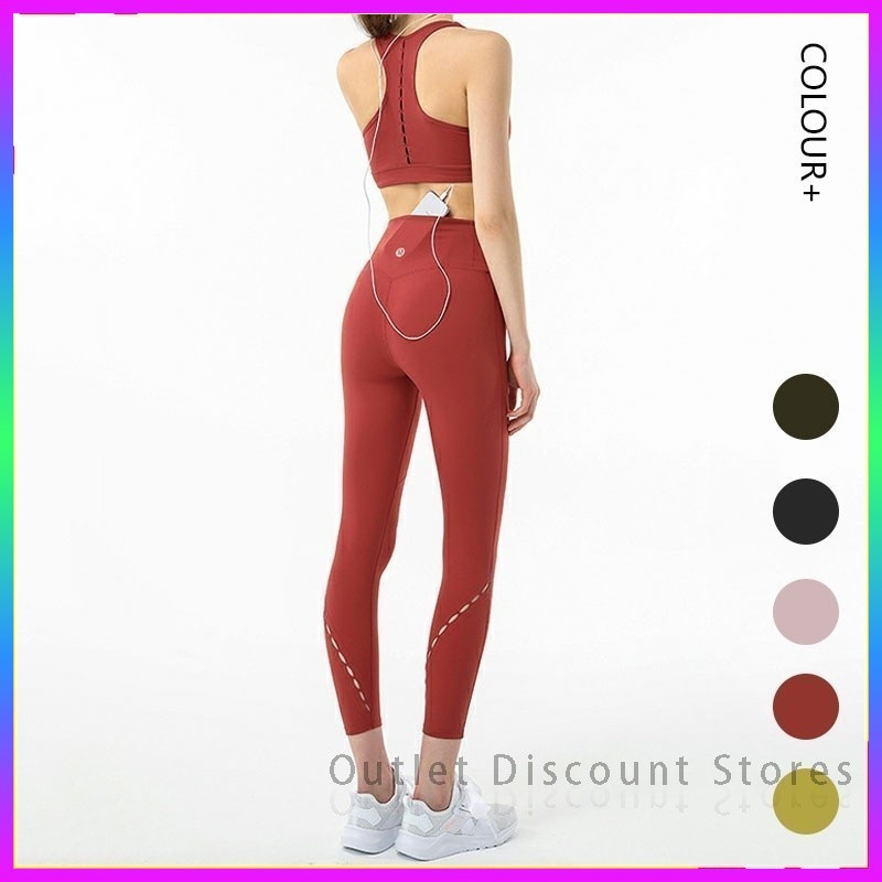 New 5 Color Women Lululemon Yoga Sports Jogger Pants Leggings 0332