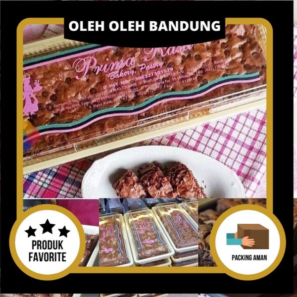 

Prima Rasa - Brownies Panggang - Oleh Oleh Kue Bandung