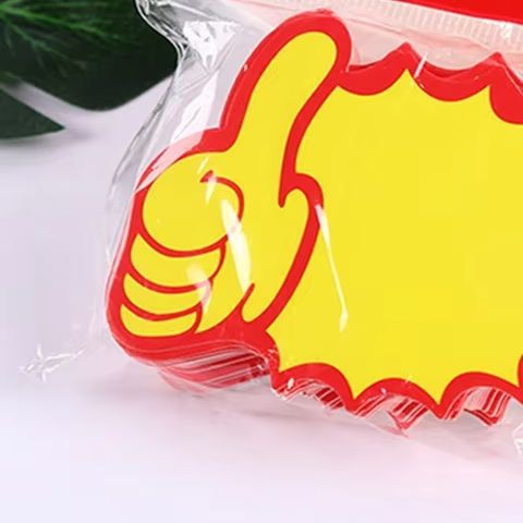 

50pcs White Card Pricing Labels Commodity Price Tag Shop Tags Promotional Advertising Stickers Retail Business Sales