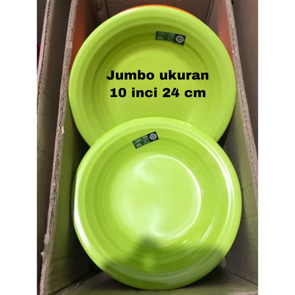 GERISAL Piring melamin 10 inc P1001 ( 6 Pcs )