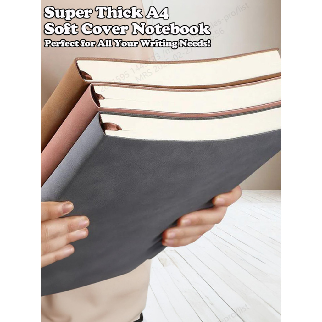 

Ultra Thick Universal A5/A4 Notebook for Back to School Meeting Minutes Sketches - Special Pricing