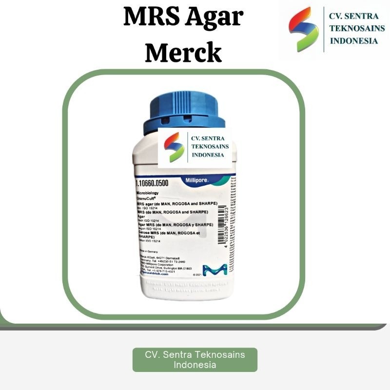 MRS Agar Merck/MRS Agar/Media MRS Agar/MRSA
