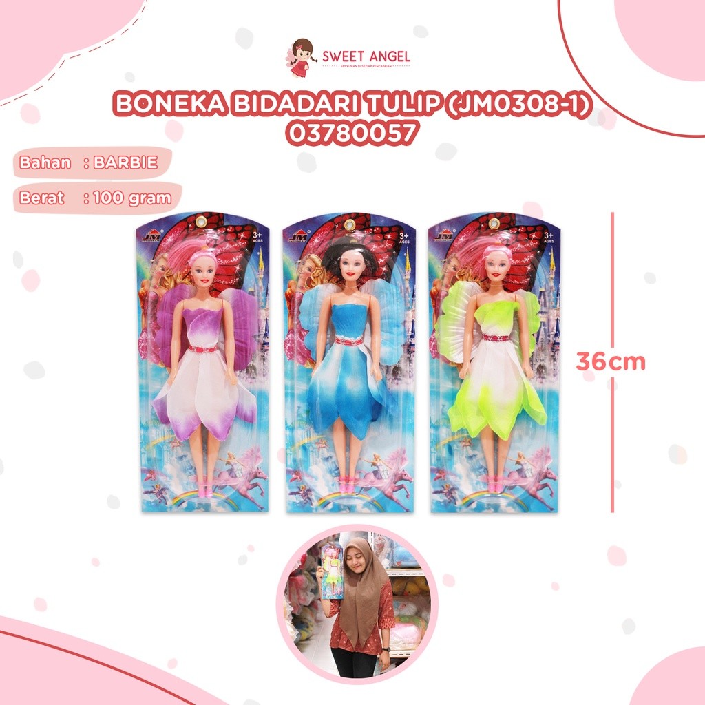BONEKA MARIPOSA BONEKA BIDADARI TULIP (JM 0308-1)
