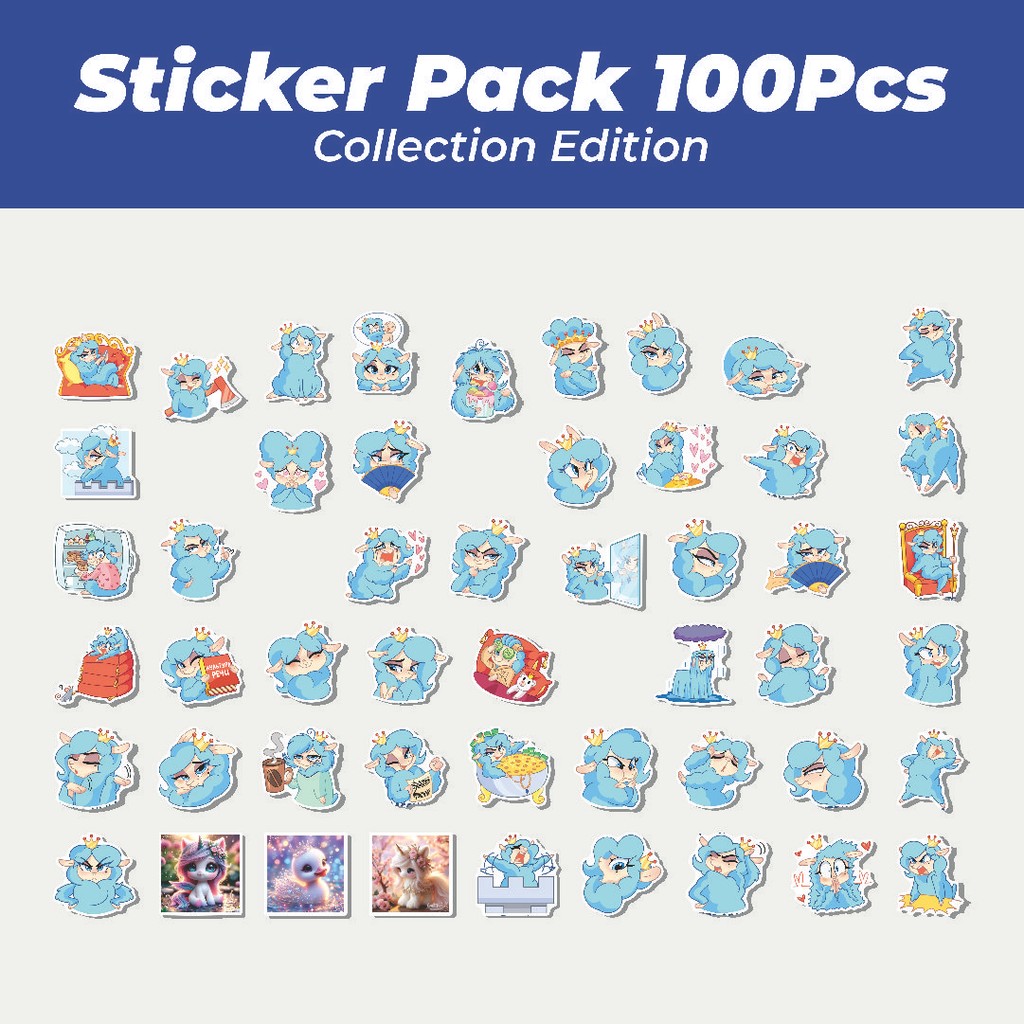 

Hot Stiker Princes Elanor Lucu Anti Air Stikers Berperekat Waterproof Sticker Decal Buat Motor Helm Buku Journal Koper Casing HP Laptop Botol Minum