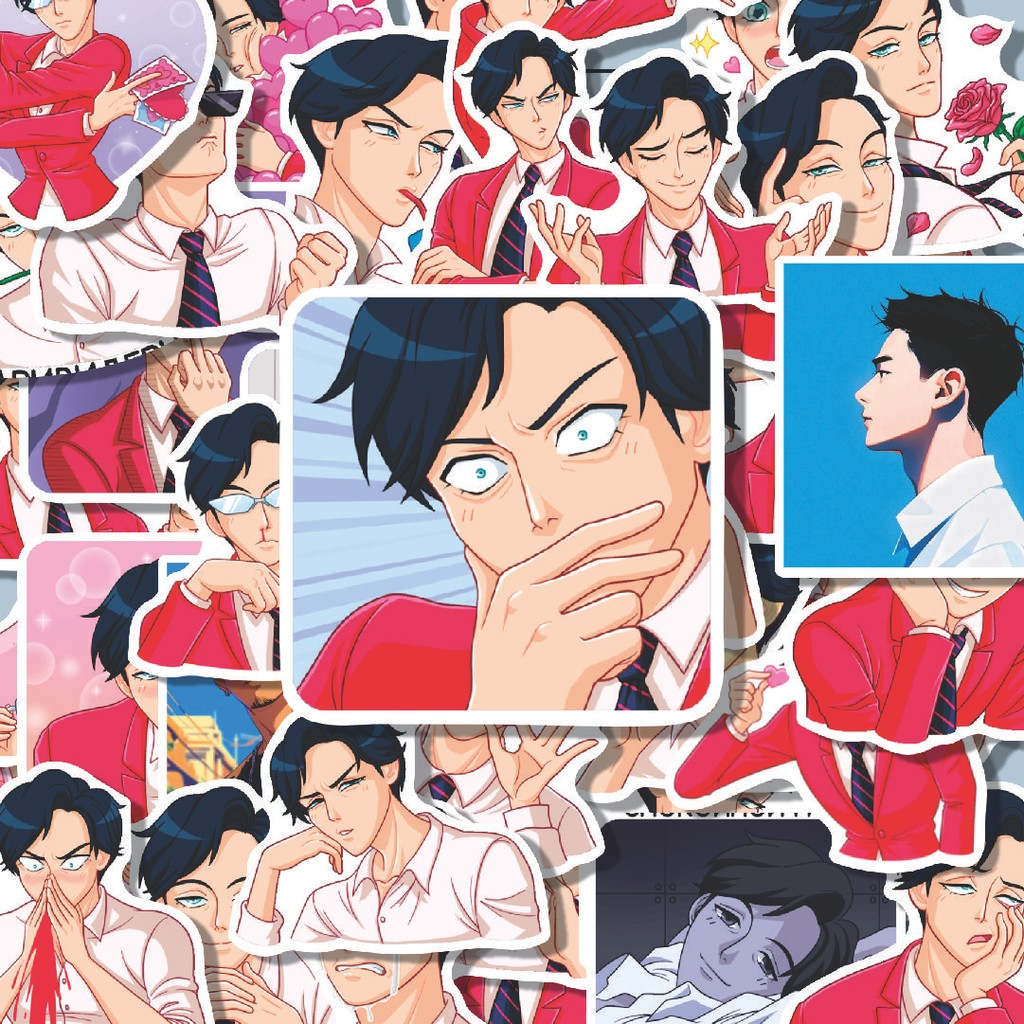 

100PCS Lucu Stiker Yan Boys Stiker Aesthetic Stiker Anti Air Stikers Berperekat Waterproof sticker decal buat Motor Helm Buku Journal Koper Casing HP Laptop Botol Minum Hadiah anak