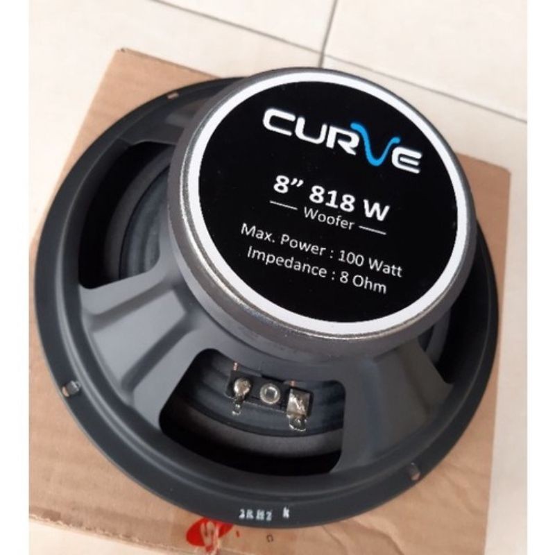Speaker Curve 8inch 8" Woofer Curve 818-W