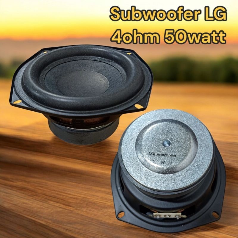 Komponen Speaker Subwoofer LG 5 inch 4 Ohm 50 Watt