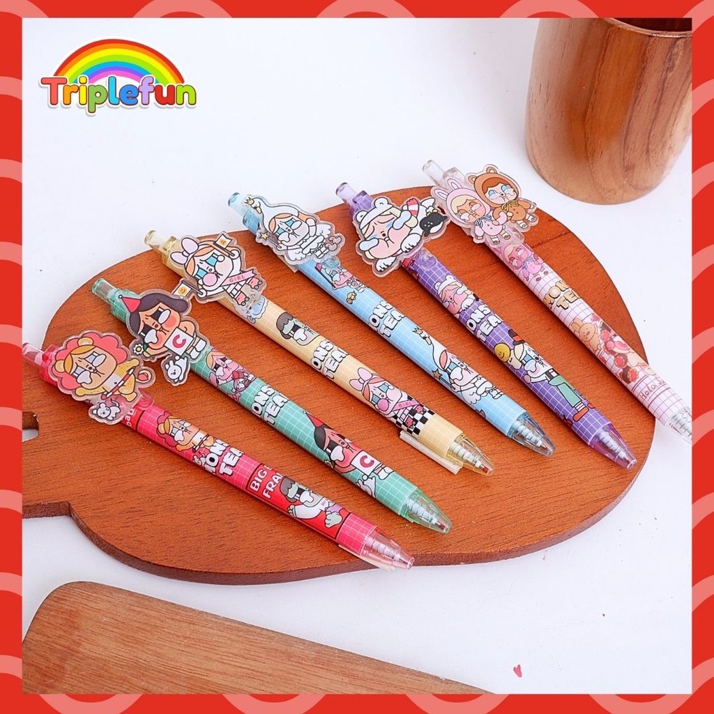 

Pena Mekanik Akrilik PowerPuff Girl Kotak-kotak Pen Bolpen Tinta Hitam Anak Sekolah Kuliah Bisa COD Grosir