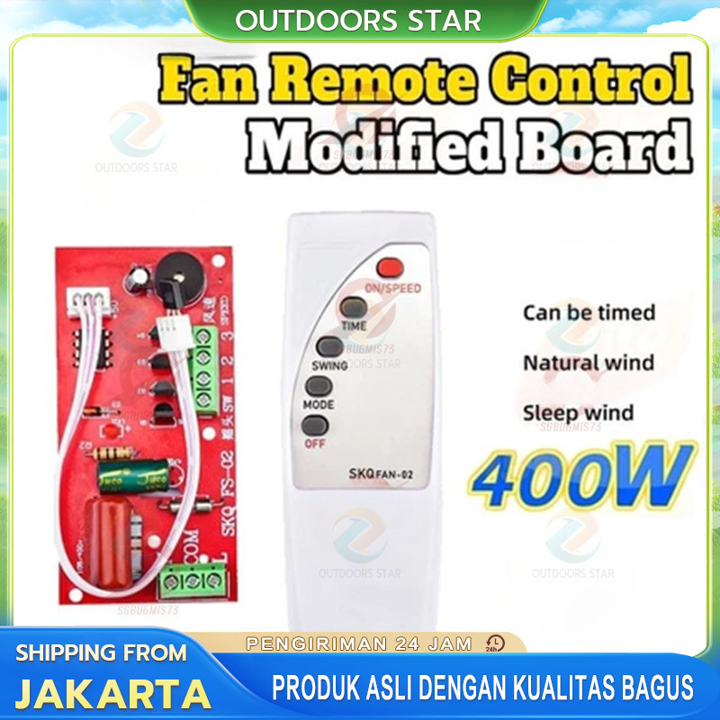 COD Modul + Remot universal Kipas Angin Modul Pcb Kipas Angin Yundai / Arashi / Maspion / Cosmos / M