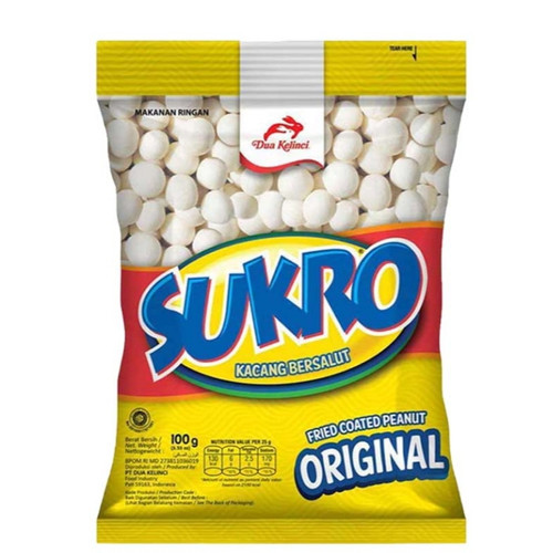 Sukro Kacang Bersalut Original 100gr