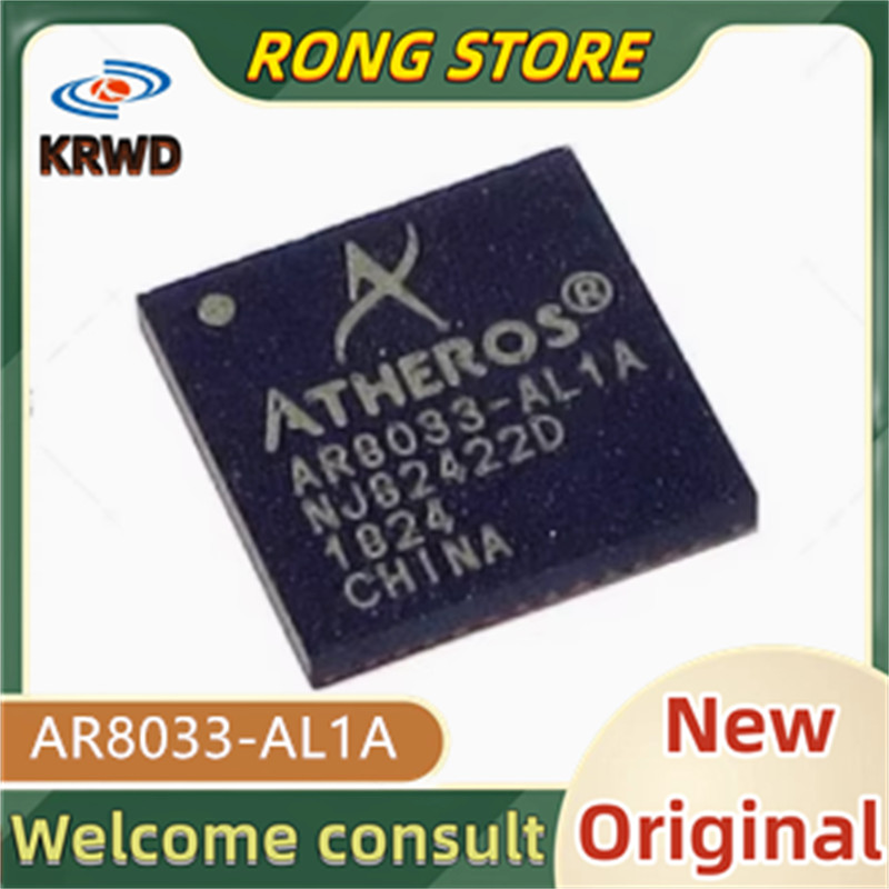 5PCS AR8033-AL1A New and Original Chip IC AR8033AL1A AR8033 QFN48