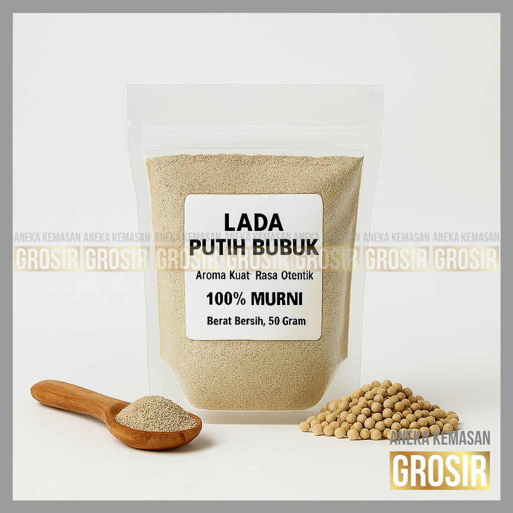 

50gr Lada Putih Bubuk Halus 100% Murni – Bumbu Dapur / Masak / Siap Konsumsi