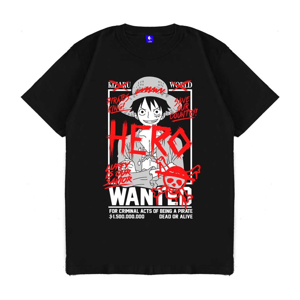 KIZARU - Kaos Anime LUFFY HERO POSTER