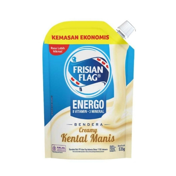 

FRISIAN FLAG SCM BENDERA KENTAL MANIS POUCH 535 GR
