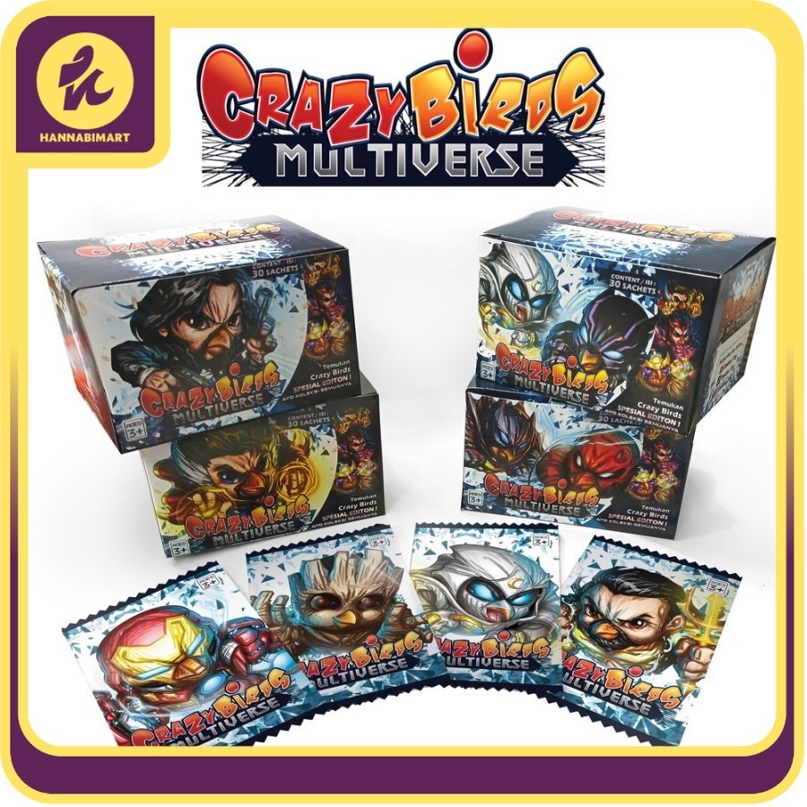 Promo Mainan edukatif mainan puzzle CRAZY BIRDS - Mainan edukasi Puzzle Crazy Birds Dynasty - CB DYN