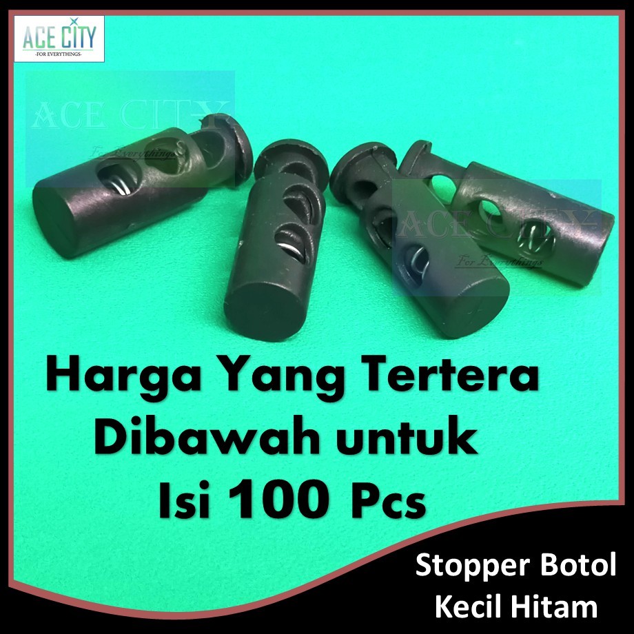 stopper botol kecil/ stopper hitam