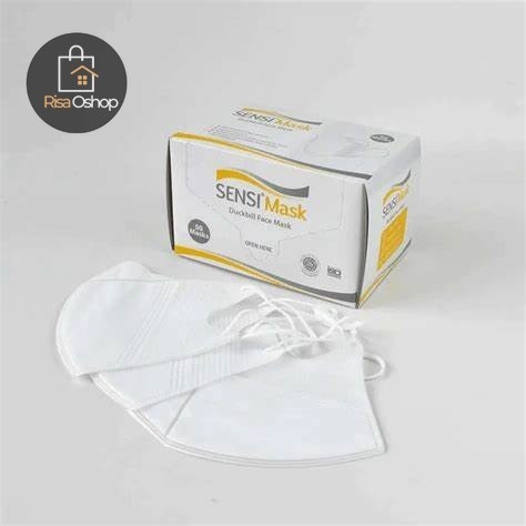 RISAOSHOP - MASKER DUCKBIL SENSI/ MASKER SENSI/ MASKER SENSI BOX