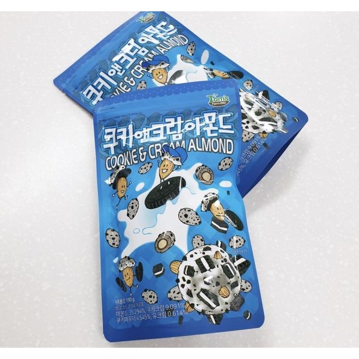 

dw HBAF TOM's FARM ORIGINAL Honey Butter Almond Korean 210g - Cookie&Cream