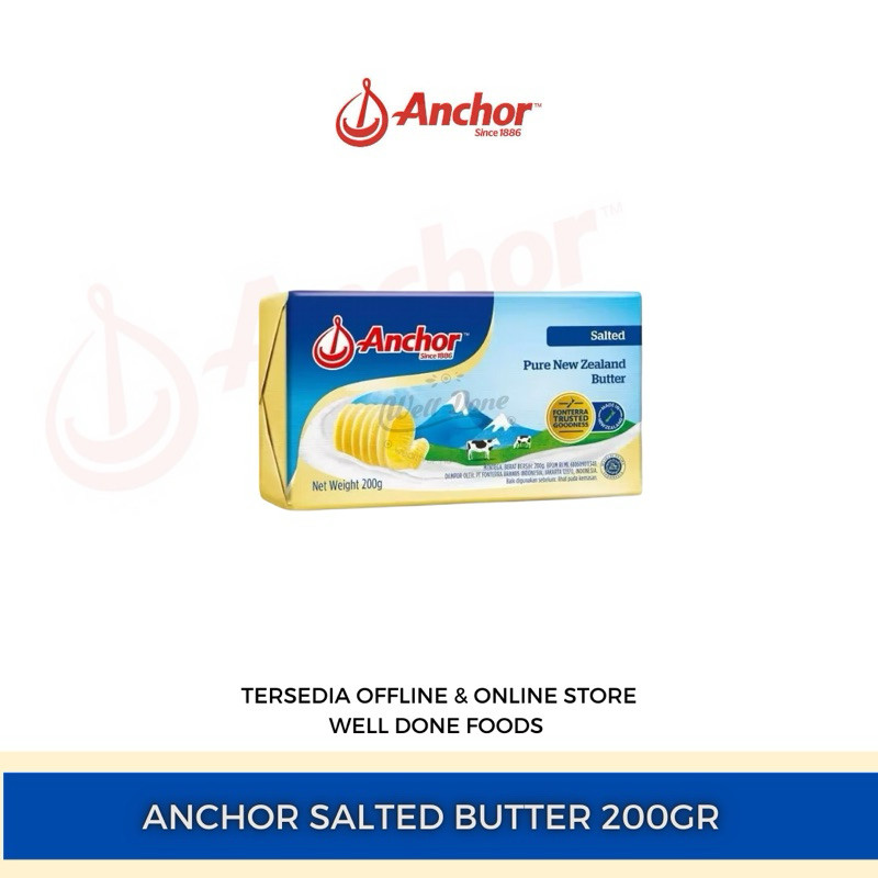 

Anchor Salted Butter 200gr