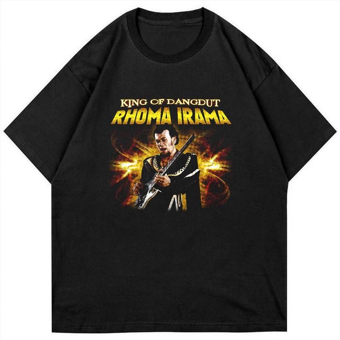 (COD) Kaos artis dangdut ROMA IRAMA T-shirt baju merchandise by jamstick - COTTON 30'S, S - COTTON 3