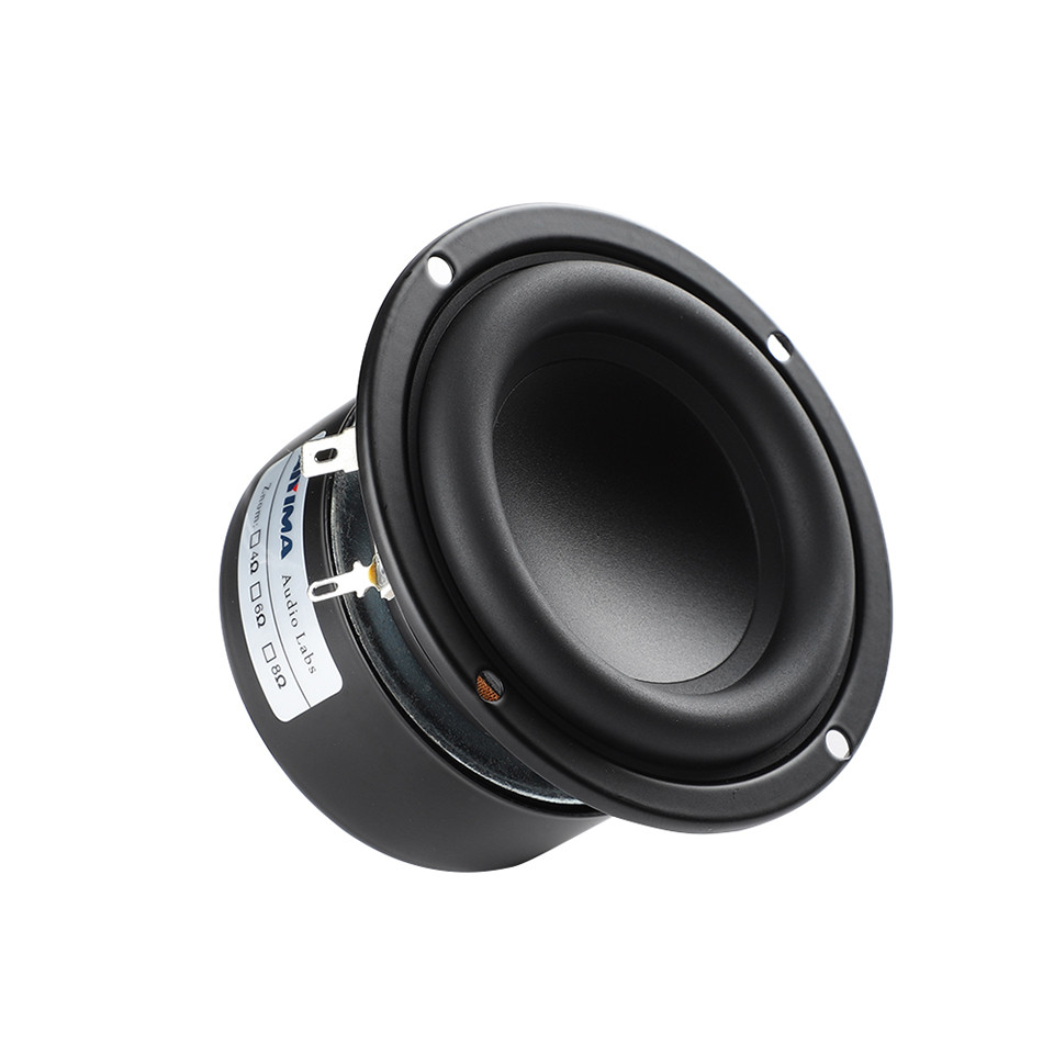 AIYIMA 3 Inch Subwoofer Speaker 4 8 Ohm 25W Small Steel Cannon Audio Sound Speaker High Power Long-s