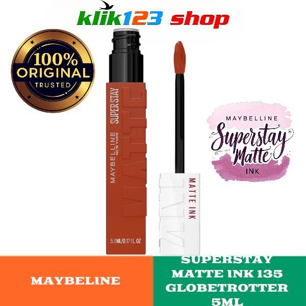 Maybelline Superstay Matte Ink Liquid Lipstick 5ml | Lip Cream Tahan Lama | Matte Finish | Lipstik O