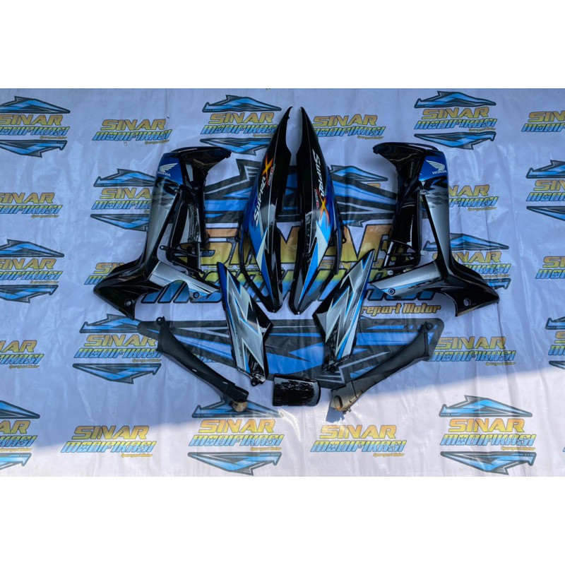 Cover body supra x 125 new 2008 2014 body dan sayap supra x 125 batman karburator