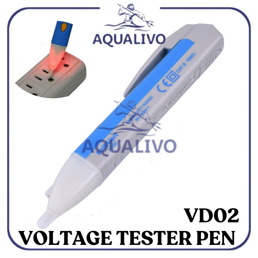 TESPEN VD 02 - Pen Non Contact AC Voltage Alert Detector 90V-1000V VD02