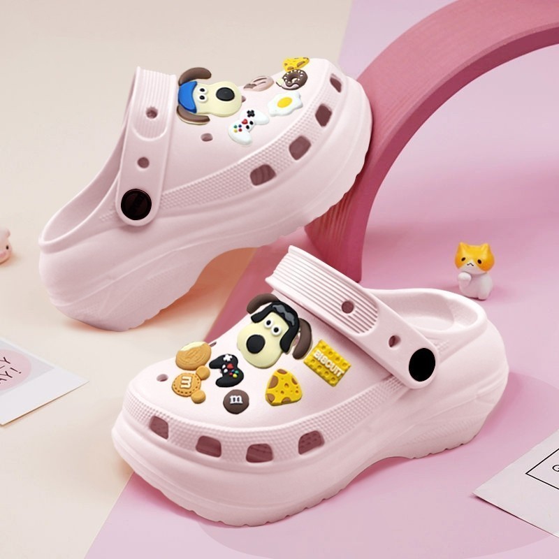 Sandal wanita / sandal tebal anti selip / sandal anak perempuan modis Sandal EVA tebal   2-14 tahun