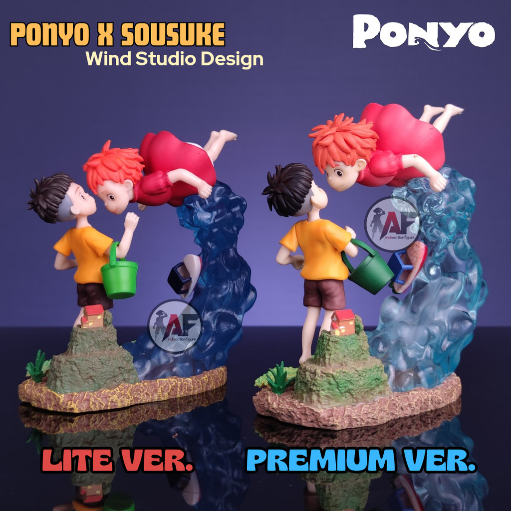 Action figure PONYO SOUSUKE WIND STUDIO Ghibli studio recast